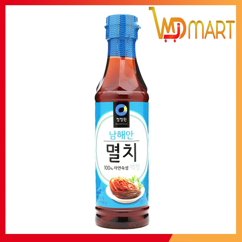 Nước mắm cá cơm Deasang Hàn quốc dùng làm kim chi