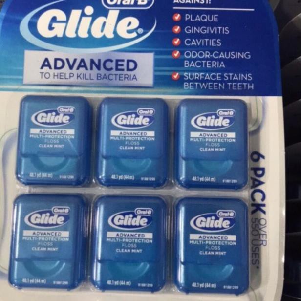 Chỉ nha khoa Glide Oral B hương Mint ( giá 1tép/vỉ)