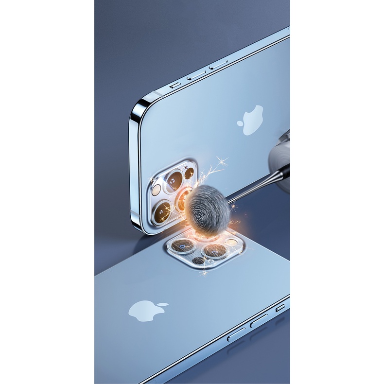 Miếng dán kính cường lực Leeu Design cho Camera iPhone 13 Mini / 13 / 13 Pro / 13 Pro Max - Hàng Nhập Khẩu.