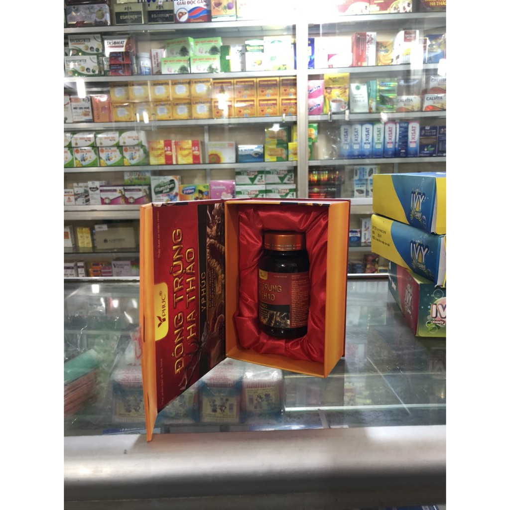 Đông trùng hạ thảo Y Phúc, bồi bổ sức khoẻ, tăng cường miễn dịch, giúp ăn ngon ngủ ngon, hộp 30 viên