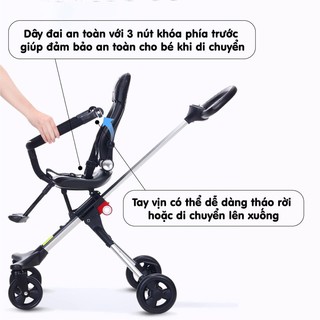 Xe đẩy du lịch đảo chiều gấp gọn Tomorrow