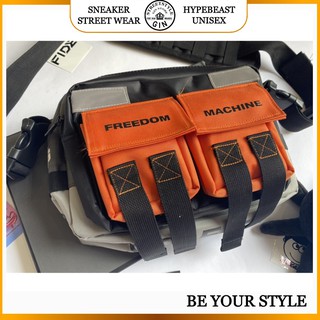 Túi đeo chéo nam nữ unisex túi messenger du lịch thời trang Hàn quốc HOT TREND - GIN STORE