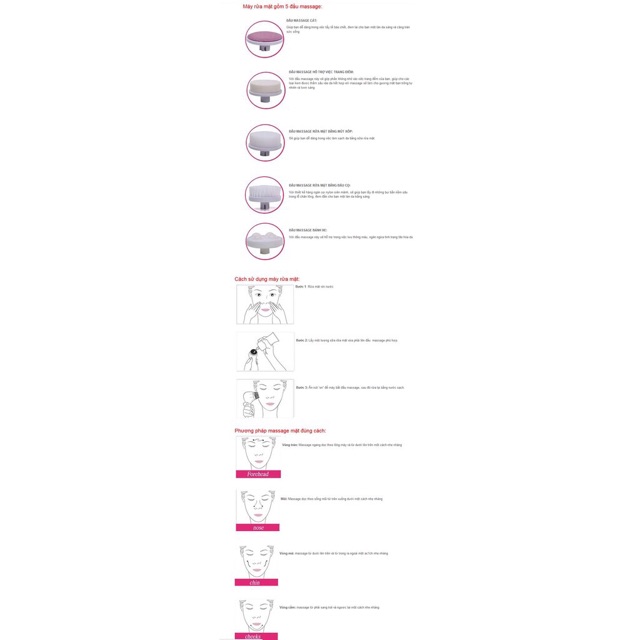 MÁY RỬA MẶT VÀ MASSAGE 5 IN 1. | BigBuy360 - bigbuy360.vn