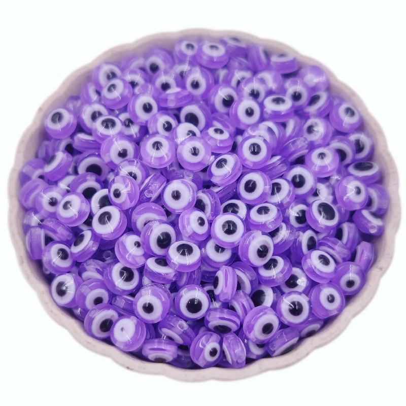 Set 20/40/50 Viên Đá Mắt Mèo Màu Sắc Dùng Để Làm Đồ Trang Sức Thủ Công