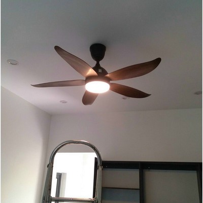 Quạt trần đèn SuperVilighting S117 Động cợ DC 50W inveter tiết kiệm điện Bảo hành 48 tháng