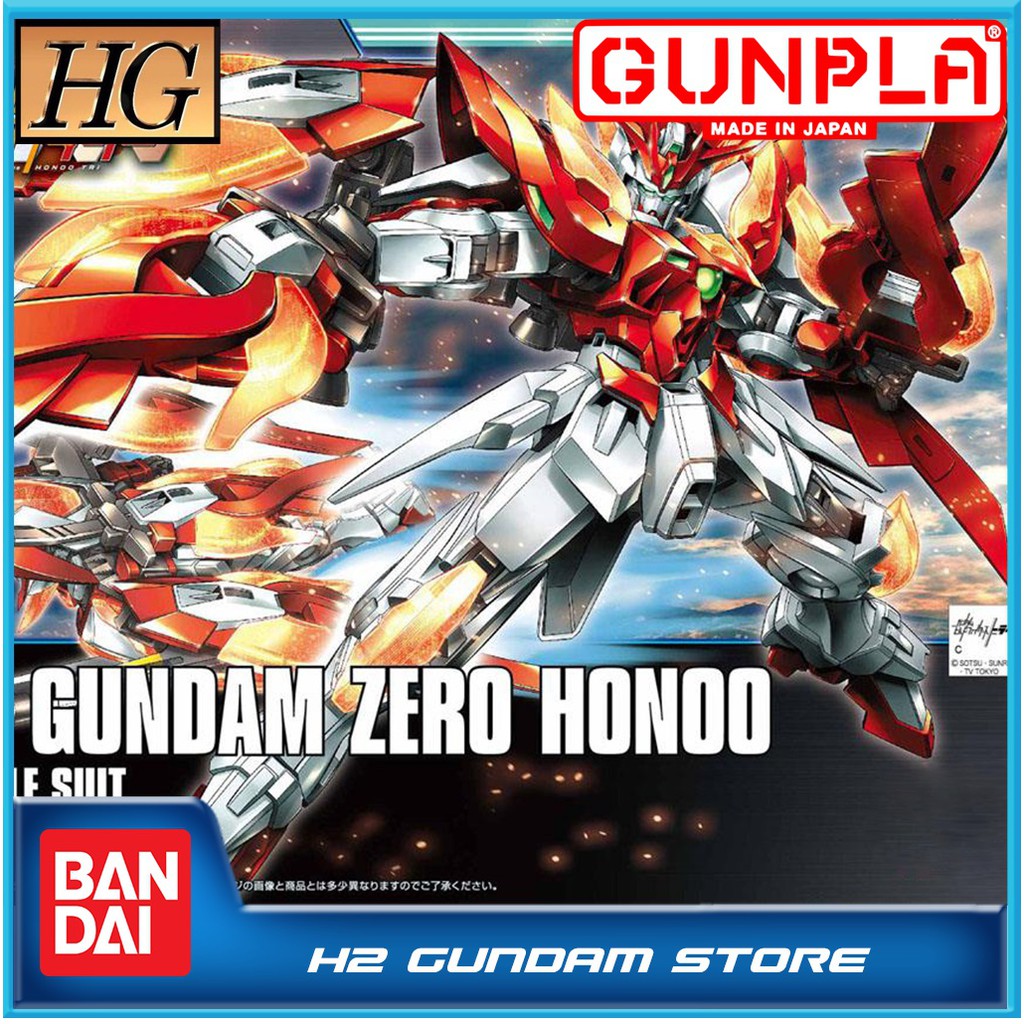 Mô hình Bandai HG 1/144 Wing Gundam Zero Honoo (Gundam Model Kits)