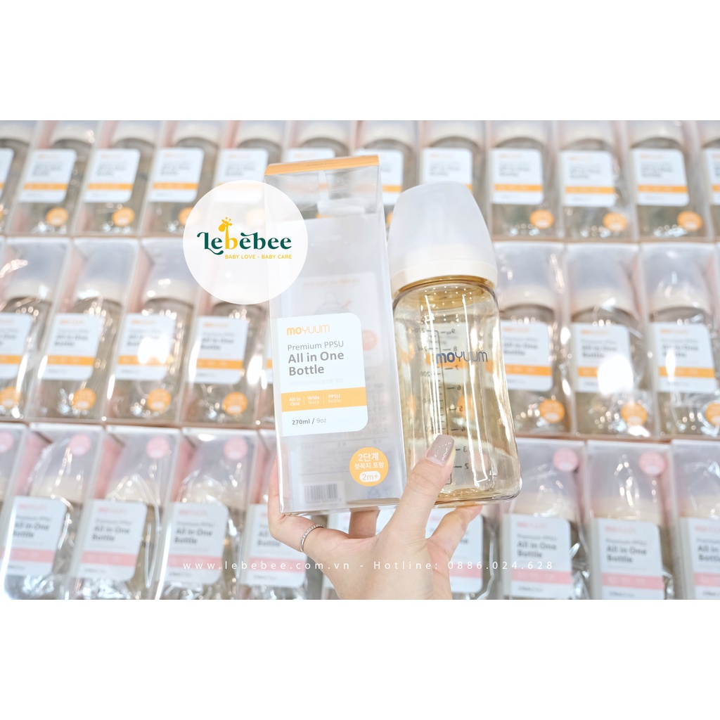 Bình sữa Moyuum Hàn Quốc cho bé 170ml & 270ml