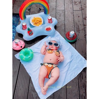 Bikini len móc cho bé