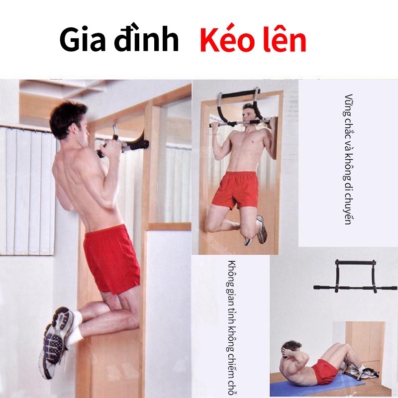 Xà Đơn treo tường Đa Năng kiêm hít đất cao cấp - LYLYSPORTS