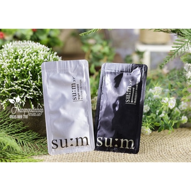 Mặt nạ thải độc Su:m <đen> < trắng>