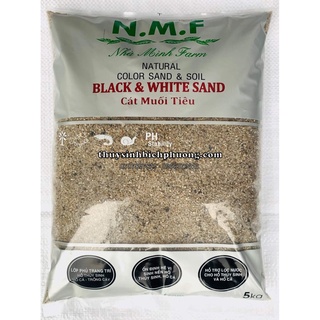 1KG CÁT MUỐI TIÊU - TRẢI NỀN ĐƯỜNG ĐI TRANG TRÍ BỂ CÁ HỒ THỦY SINH