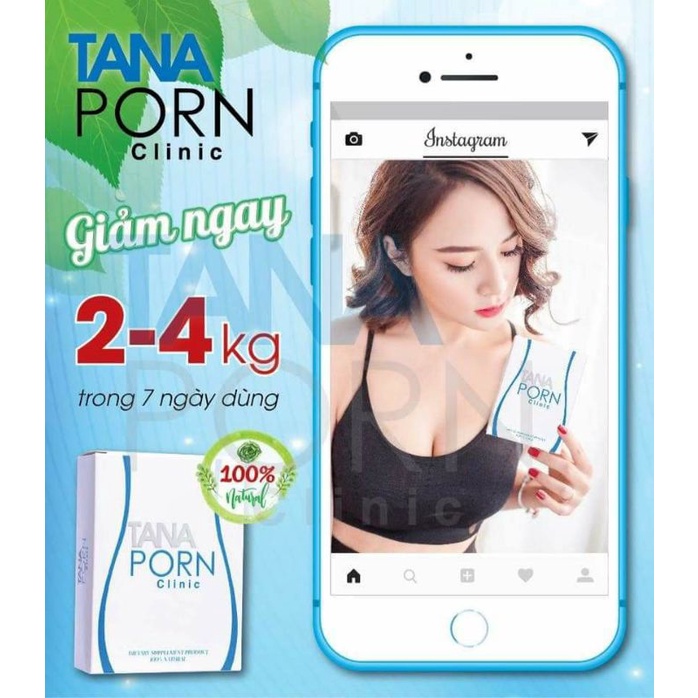 GIẢM CÂN TANAPORN 12 THÁI LAN SIÊU MẠNH