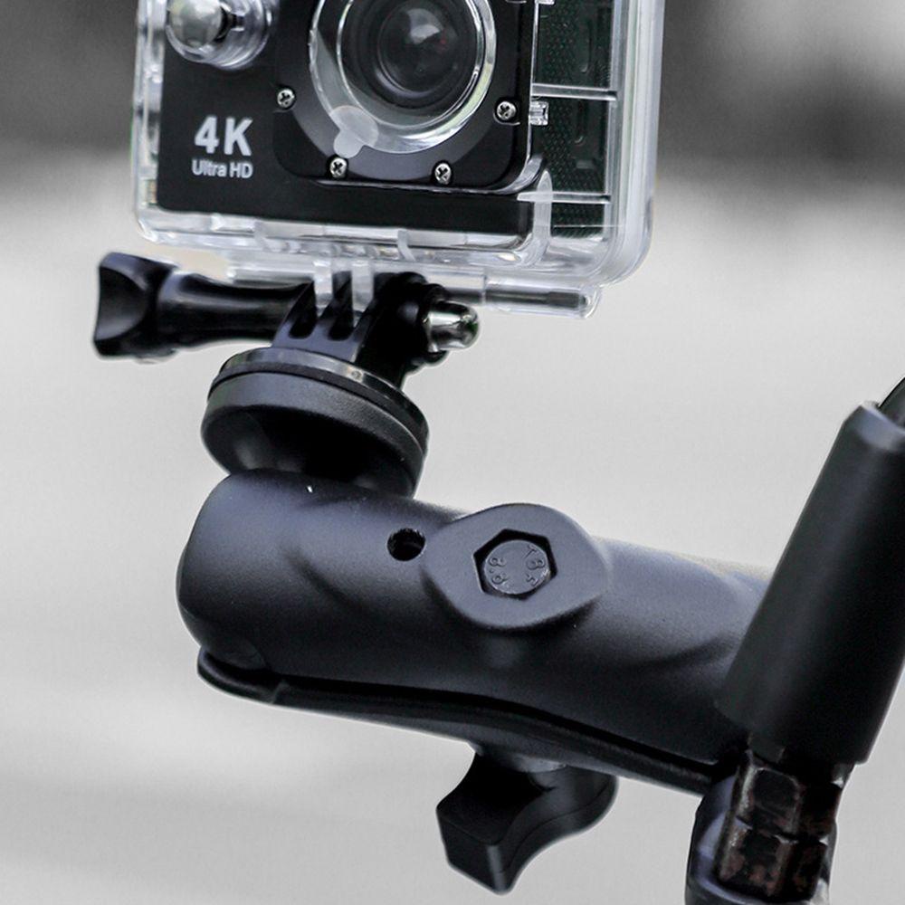 Giá Đỡ Camera Hành Trình GoPro 10 / 98 / 7 / 6 / 5 / 4 / 3 + DJI Action Gắn Kính Chiếu Hậu Xe Máy