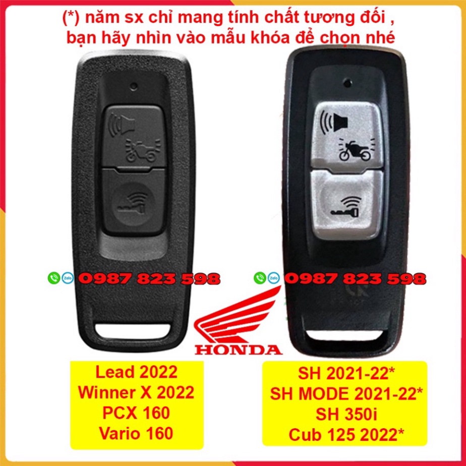 Ốp Chìa Khóa Carbon Smartkey Winner X 2023, AB 2023,  Lead 2023, Vision 2021- Vision 2023, SH 2021 - 2023(2 Nút Mới)