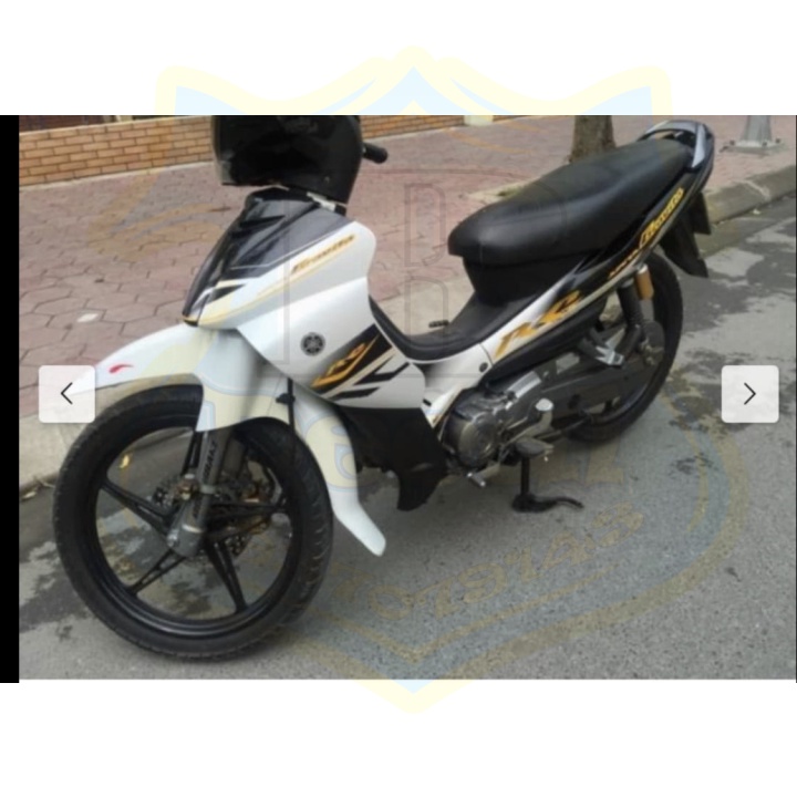 ( Quí khách vui lòng mang ra tiệm cho thợ dán ) Tem rời jupiter rc gravitar trắng đen