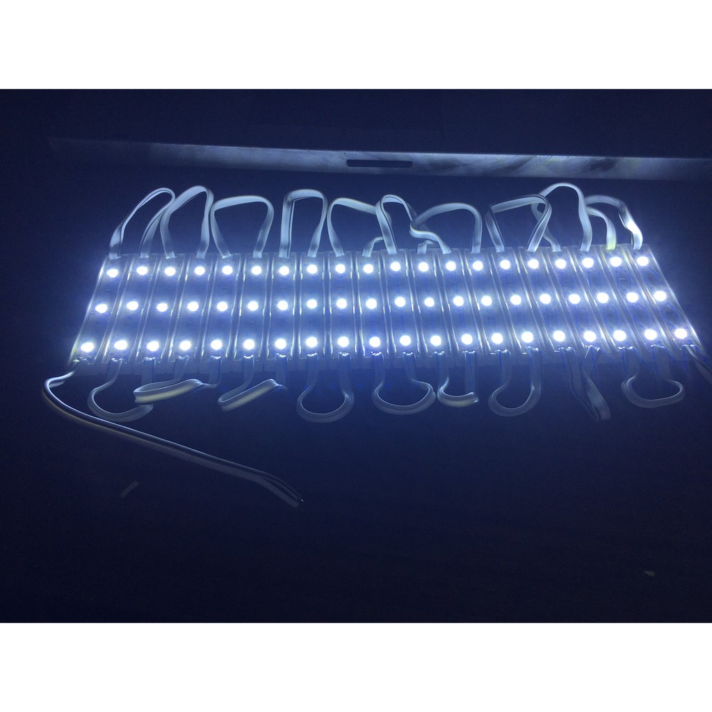 Bộ đèn led gắn gương trang điểm, chuỗi led 12V trang trí gương tủ bếp siêu sáng
