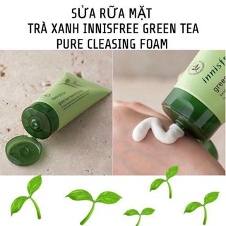 Sửa rửa mặt Innisfree trà xanh