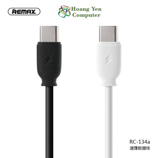 Cáp sạc nhanh type c remax rc-134a 1m 2.1a - bh 6 tháng - hoàng yến computer