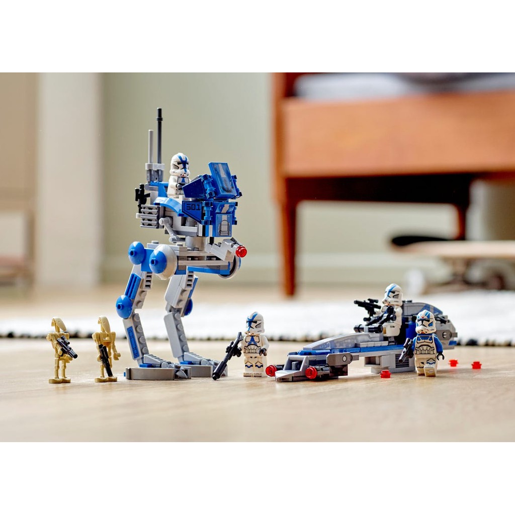 Lego HaHa - Lego Star Wars - Binh Đoàn 501 Clone Troopers - 75280