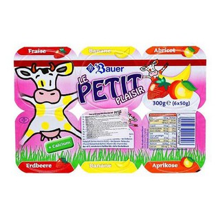Sữa chua hoa quả Bauer Petit của Đức Date 11/2019