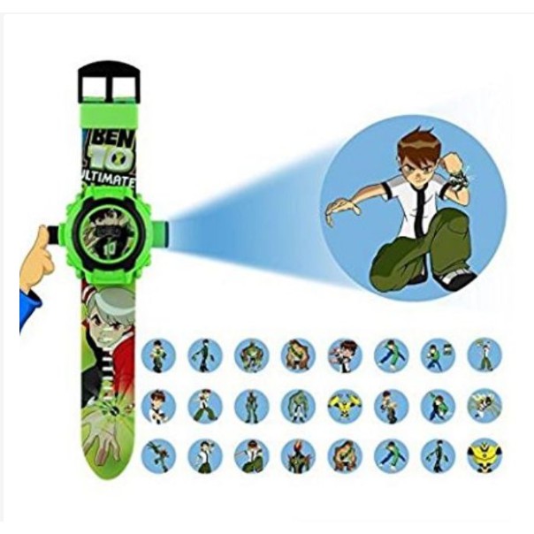 Đồng hồ Ben 10 chiếu hình nhân vật 3D siêu hot