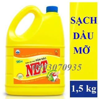 Nước Rửa Chén Net Hương Chanh 1.5KG
