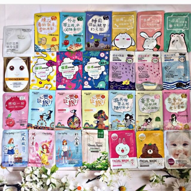 (COMBO 10 MIÊNG)MẶT NẠ NỘI ĐỊA TRUNG HOT HIT GIÁ CỰC RẺ