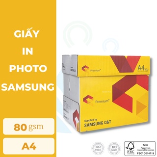 Thùng giấy photo A4 Samsung C&T 80gsm - 5 reams/thùng