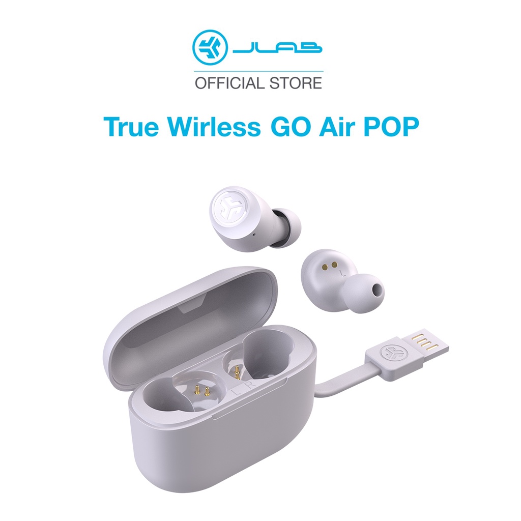 Tai nghe GO Air POP TWS Earbuds JLab (màu tím nhạt)