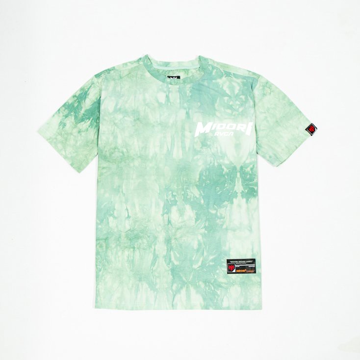 Áo thun loang màu form rộng tay lỡ nam nữ Phông tiedye Unisex phản quang Local Brand Chính Hãng Midori M Studio