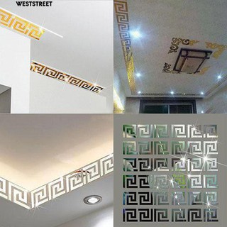 Set 10 Decal Tráng Gương Dán Tường Trang Trí