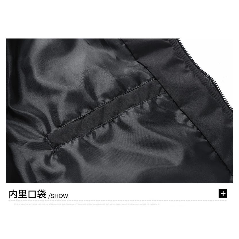 Áo Khoác Phao Đệm Cotton Dày Giữ Ấm Mùa Đông Size Lớn M-5XL Phong Cách Hàn Quốc Cho Nam