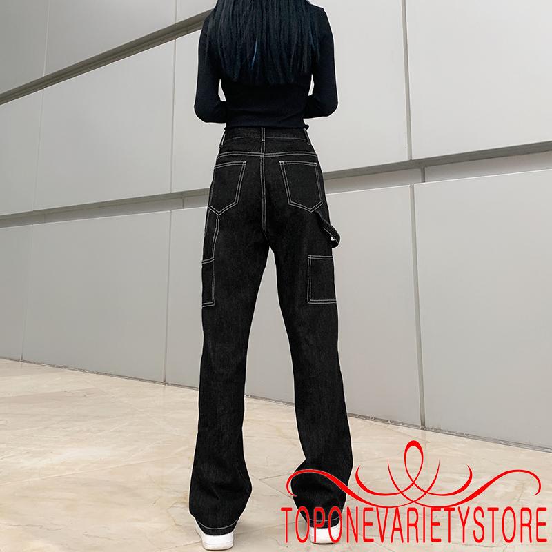 Quần Jeans Dài Ống Rộng Thời Trang Dành Cho Nữ | BigBuy360 - bigbuy360.vn