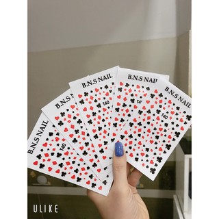 Sticker lá bài cơ rô chuồng bích nhiều mẫu mới 2023