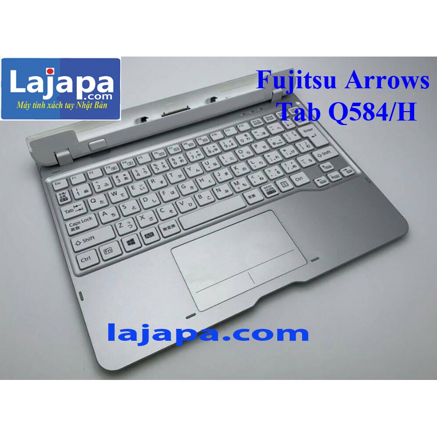 [Xả Kho 3 Ngày] Máy tính 2 trong 1 Màn Cảm Ứng 2K (2560x1440) Fujitsu Arrows Tab Q584 laptop re Laptop nhật bản LAJAPA