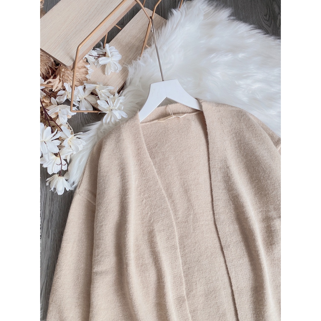 Áo khoác len lông cừu FANSIX - AL03 áo cardigan len dày | BigBuy360 - bigbuy360.vn