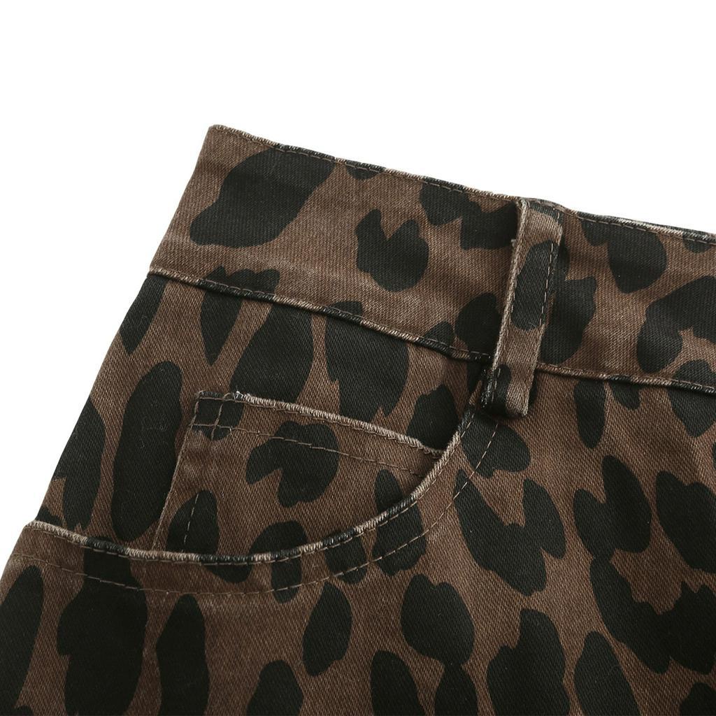 Chân Váy Jeans Chữ A Lưng Cao Thời Trang Quyến Rũ Cho Nữ