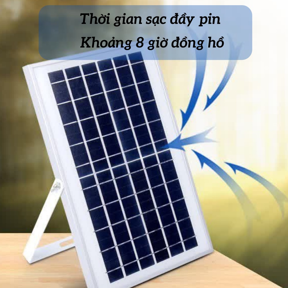 Đèn năng lượng mặt trời, đèn pha năng lượng chiếu sáng sân vườn 85W ATILA SHOP