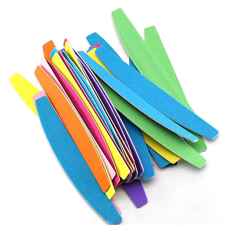Dụng Cụ Giũa Móng Tay 100/180 Bằng Thép Không Gỉ