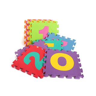 MT - Thảm xốp lót sàn 10 chữ số cho bé - 10 miếng