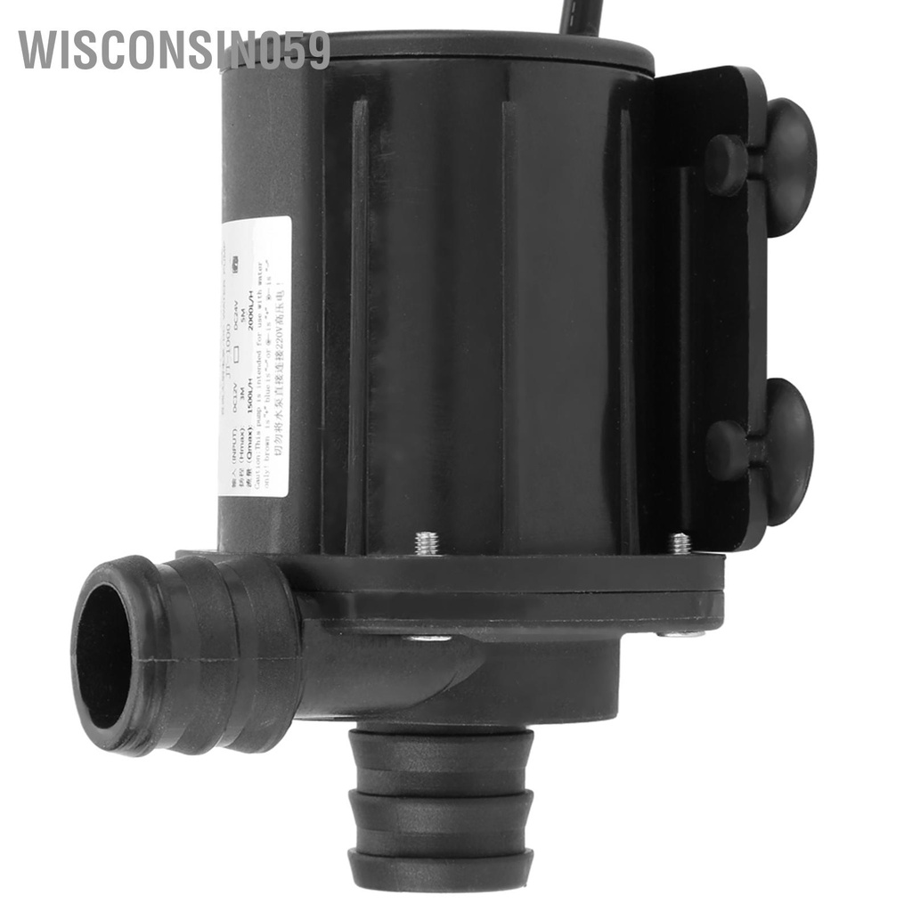 [Hàng Sẵn] Máy bơm nước chìm không chổi than Mini DC cho Cabin máy 24V -40 ℃ ~ 100【Wisconsin059】
