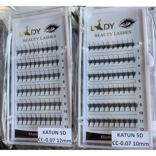 Mi Katun 5D Mi Khay Độ Cong CC, Độ Dày 0.07, Độ Dài 9-15mm - Lẻ 1 Khay