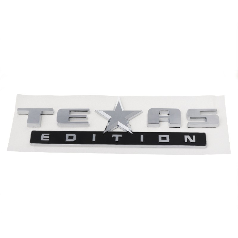 EDB* TEXAS EDITION Emblem 3D Universal Decal For Chevy Silverado GMC Sierra Truck