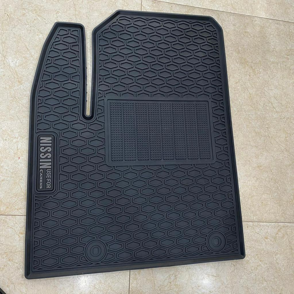 Thảm lót sàn cao su xe Kia Carens 2022 2023 2024 - màu đen , lót sàn cao su ô tô ko mùi