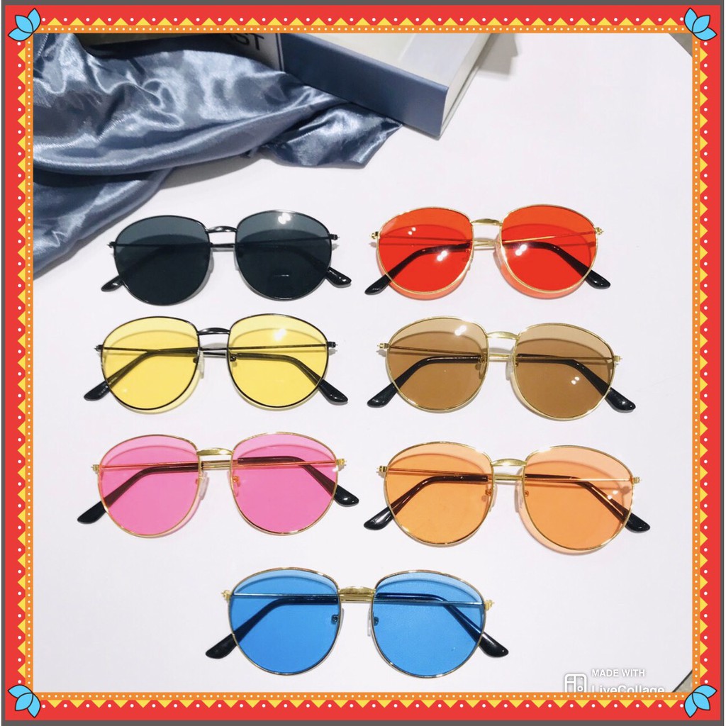 MẮT KÍNH THỜI TRANG HOT TREND M355 RETRO PHONG CÁCH HÀN QUỐC