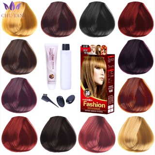 VITAMIN DYE Permanent Hair Color Dye 240ml Hair Coloring Hair Cream Hair Care With Free Tools