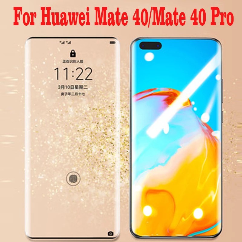 Kính Cường Lực Toàn Màn Hình Cong 20D Huawei Mate 40 30 20 10 Lite Pro x 20X