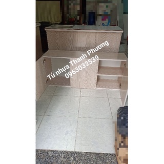 Combo tủ bếp trên + bếp dưới