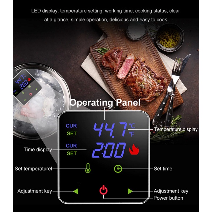 Máy Rã Đông Thịt Nhanh SOUS VIDE - Home and Garden