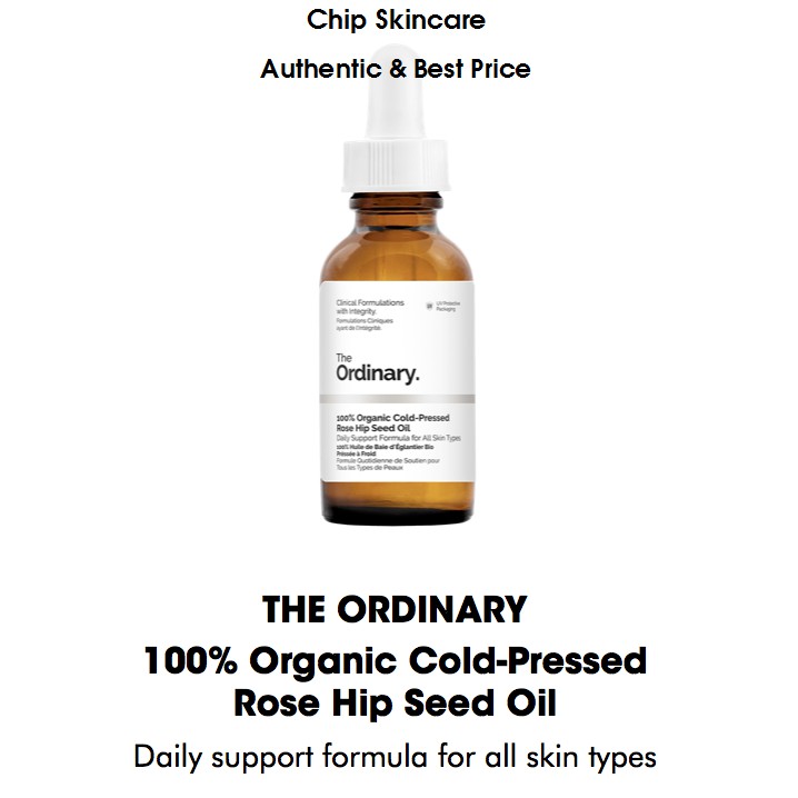 [Bill Anh] Tinh Dầu The Ordinary 100% Organic Cold-Pressed Rose Hip Seed Oil